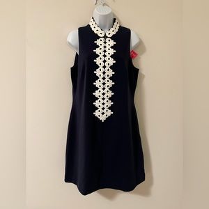 Lily Pulitzer Navy Sleeveless Dress Women’s size L